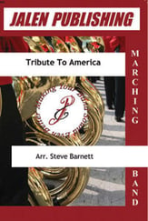 Tribute to America Marching Band sheet music cover